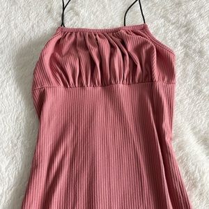 Pretty pink long maxi dress 💗